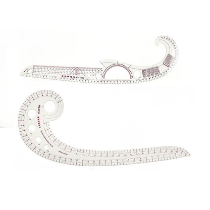 9pc French Curve Ruler Set DIY Sewing Pattern Measuring Tool for Dressmaker