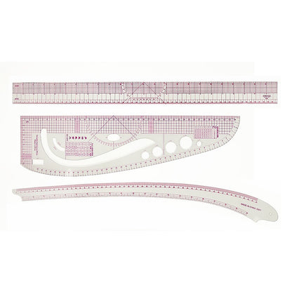 9pc French Curve Ruler Set DIY Sewing Pattern Measuring Tool for Dressmaker